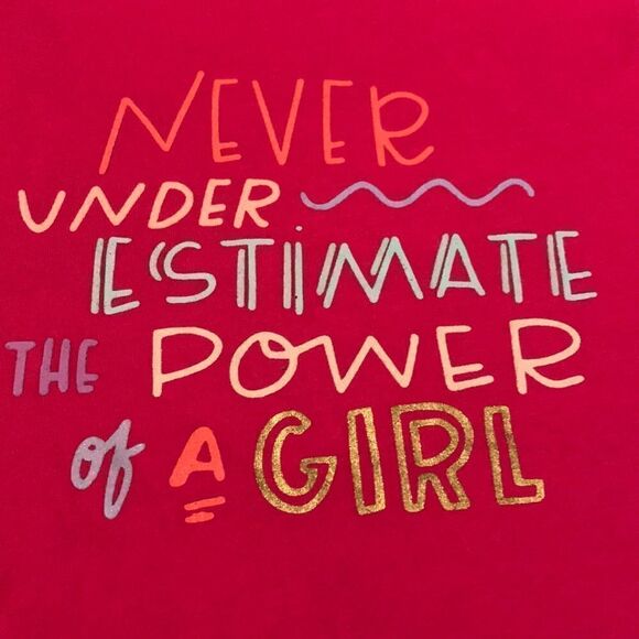 2-Piece Girls Graphic T-Shirt Set - Size 6 - Picture 5 of 6